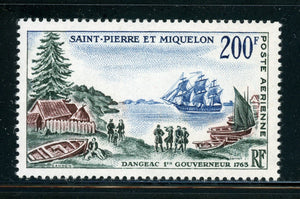 St. Pierre & Miquelon Scott #C27 MLH Arrival of the French Governor ANN CV$26+