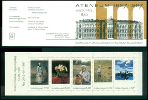 Finland Scott #758 MNH BOOKLET Atheeum Art Museum CV$9+