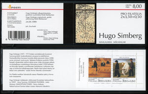 Finland Scott #B263 MNH BOOKLET Paintings by Hugo Simberg CV$4+