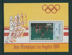 Burkina Faso Scott #C291 MNH S/S OLYMPICS 1984 Los Angeles Winners CV$4+