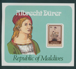 Maldive Islands Scott #772 MNH S/S Albrecht Dürer 450th Death ANN CV$4+