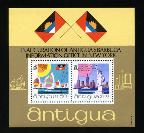 Antigua Scott #303a MNH S/S Antigua & Barbuda Information Office $$