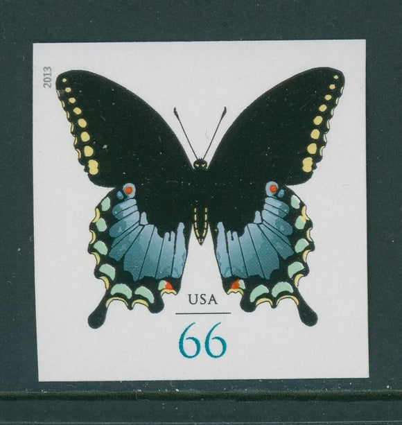 United States Scott #4736a SA IMPERF Swallowtail Butterfly FAUNA CV$3+