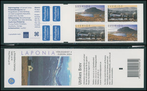 Sweden Scott #2479c MNH BOOKLET of 4 Europa 2004 National Parks CV$11+