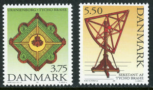 Denmark Scott #1035-1036 MNH Navigational Instruments CV$4+