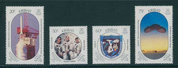 Kiribati Scott #517-520 MNH Apollo 11 20th ANN CV$3+