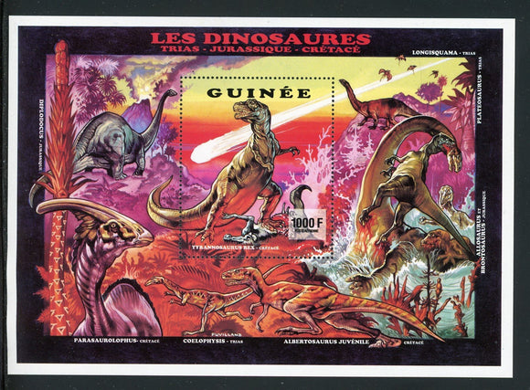 Guinea Scott #1239 MNH S/S Tyrannosaurus Rex CV$10+