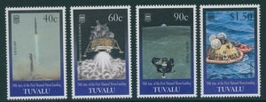 Tuvalu Scott #800-803 MNH Apollo XI 30th ANN CV$4+