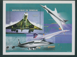 Senegal Scott #1398 MNH S/S Concorde SST CV$8+