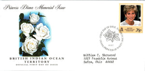 Princess Diana Memorial First Day Cover FDC - BIOT - SEE SCAN $$$