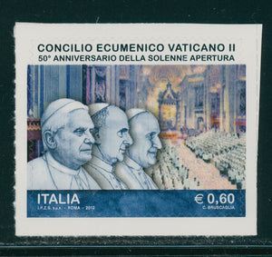 Italy Scott #3143 SA Second Vatican Council 50th ANN $$