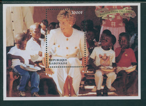 Princess Diana MNH S/S 1961-1997 Gambia 3000f $$