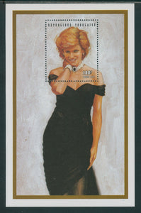 Togo Scott #1803 MNH S/S Princess Diana 1961-1997 180f CV$5+