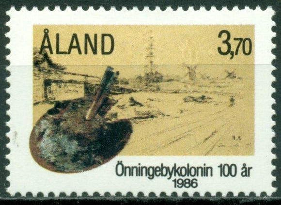 Aland Islands Scott #25 MNH Onningeby Artists' Colony CV$3+
