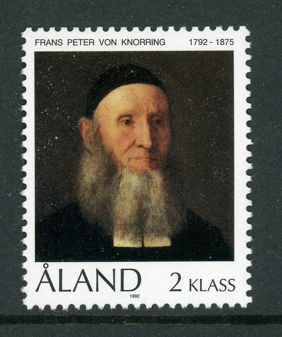 Aland Islands Scott #62 MNH Reverend Franz Peter von Knorring Vicar $$
