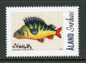 Aland Islands Scott #331 MNH Personalized Stamp Fish FAUNA $$