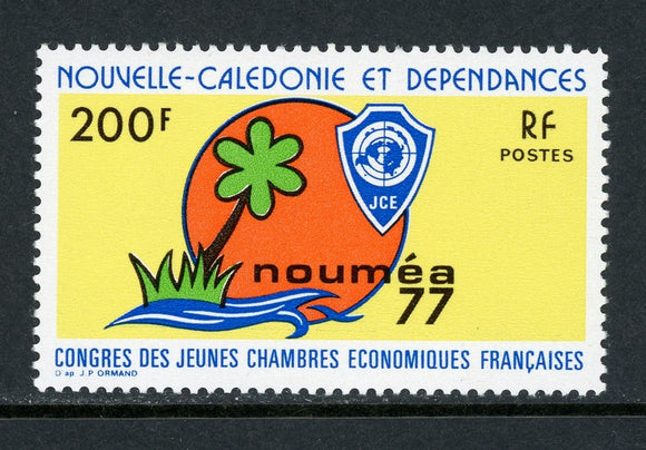 New Caledonia Scott #429 MNH French Junior Economic Chambers Conf. CV$9+ ish-1