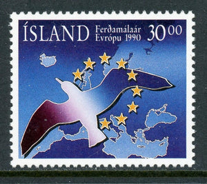 Iceland Scott #712 MNH European Tourism Year $$