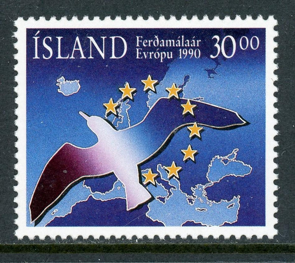 Iceland Scott #712 MNH European Tourism Year $$