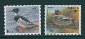 Iceland Scott #834-835 MNH Birds FAUNA CV$14+