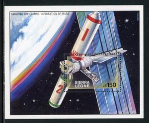 Sierra Leone Scott #1171A MNH S/S Mars Exploration Space Station CV$6+