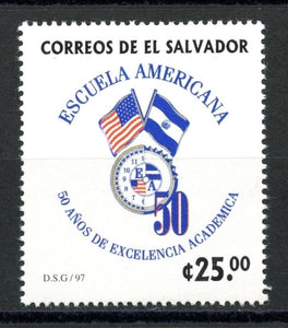Salvador Scott #1460 MNH American School 50th ANN CV$15+