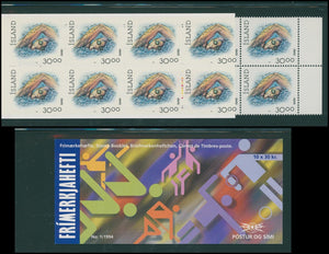 Iceland Scott #711A MNH BOOKLET of 10x30kr Swimming $$