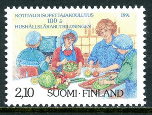 Finland Scott #847 MNH Home Economics Teaching Centenary $$
