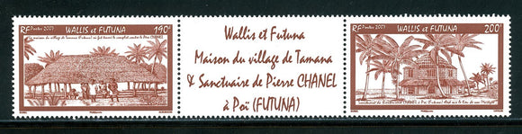 Wallis & Futuna Scott #639 MNH PAIR Historical Images of 19th Century CV$9+