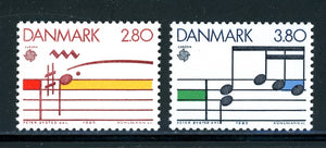 Denmark Scott #773-774 MNH Europa 1985 Music CV$3+