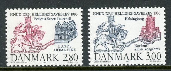 Denmark Scott #777-778 MNH Lund Cathedral CV$3+