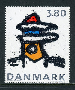 Denmark Scott #788 MNH Art by Robert Jacobsen CV$3+