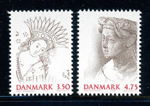 Denmark Scott #958a-b MNH Queen Margaret I CV$6+