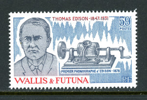 Wallis & Futuna Scott #273 MNH Thomas Edison $$