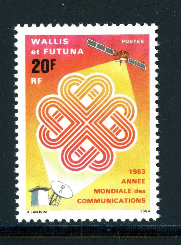 Wallis & Futuna Scott #302 MNH World Communications Year $$