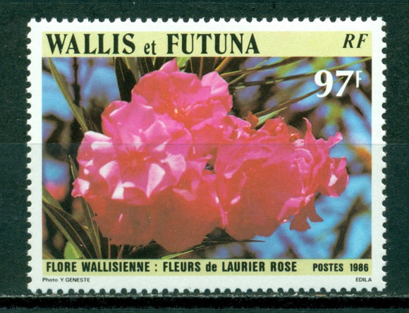 Wallis & Futuna Scott #345 MNH Rose Laurel FLORA CV$2+