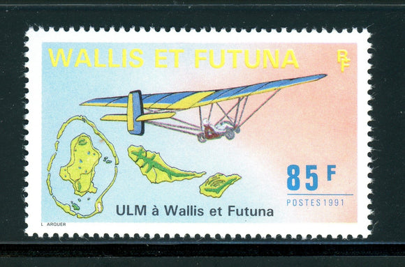 Wallis & Futuna Scott #409 MNH Ultralight Aircraft CV$2+