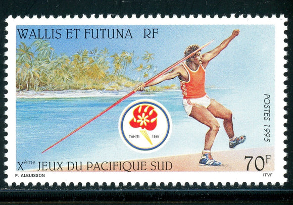 Wallis & Futuna Scott #470 MNH 10th South Pacific Games $$