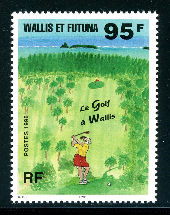 Wallis & Futuna Scott #477 MNH Golf CV$3+