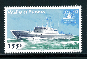 Wallis & Futuna Scott #527 MNH Patrol Boat La Glorieuse CV$4+