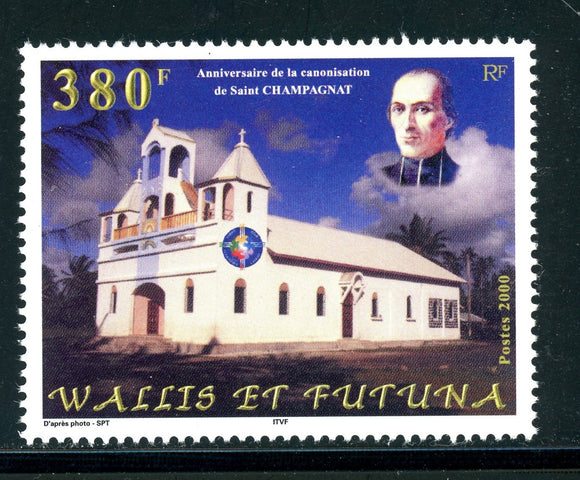 Wallis & Futuna Scott #534 MNH Canonization of St. Marcellin CV$6+