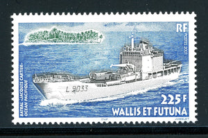 Wallis & Futuna Scott #537 MNH Ship "Jacques Cartier" CV$5+