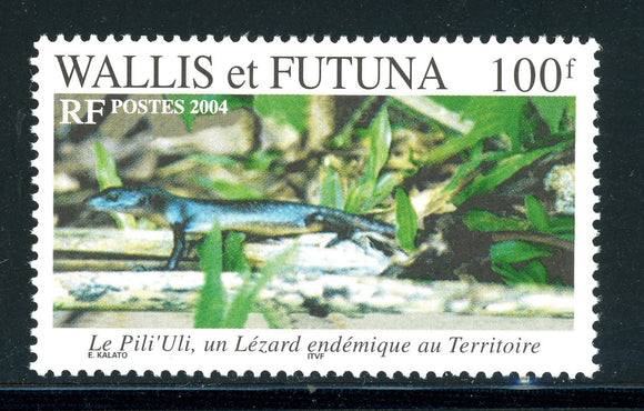 Wallis & Futuna Scott #592 MNH Pili'uli Lizard FAUNA CV$2+