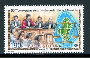 Wallis & Futuna Scott #724 MNH Mata-Utu Tribunal CV$4+