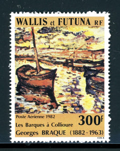 Wallis & Futuna Scott #C113 MNH Georges Braque Painting CV$7+