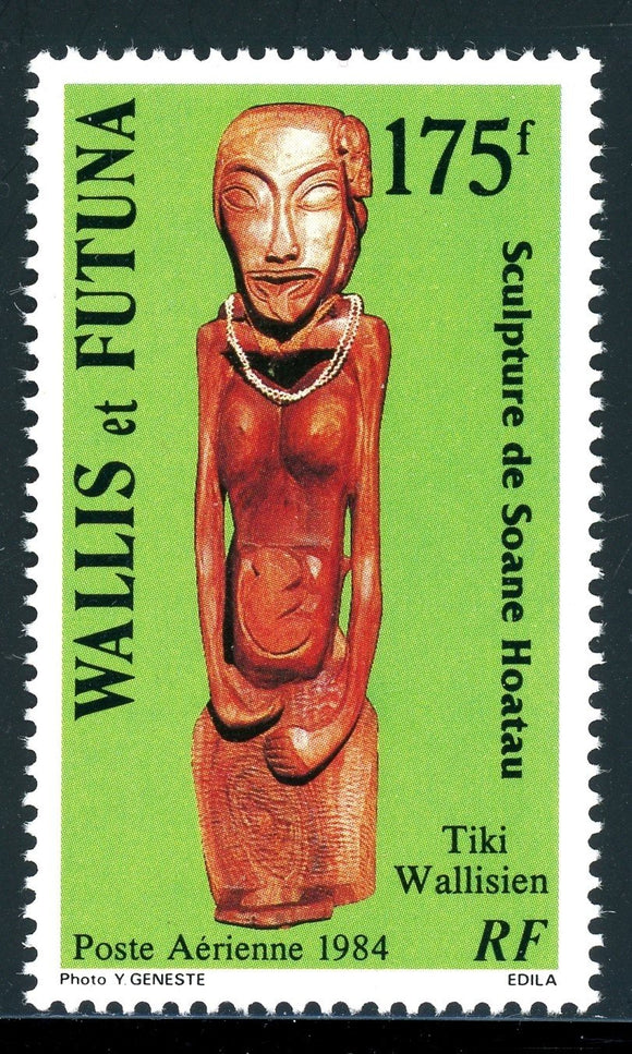 Wallis & Futuna Scott #C134 MNH Soano Hoatau Tiki Sculpture CV$4+