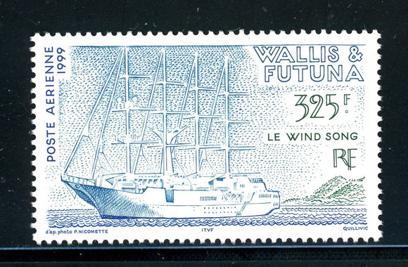 Wallis & Futuna Scott #C213 MNH Wind Song Sailing Ship CV$7+