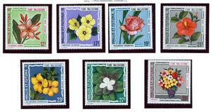 Wallis & Futuna Scott #C47-C53 MNH Flowers from Wallis Island CV$26+