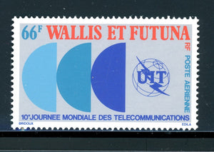 Wallis & Futuna Scott #C82 MNH World Communications Day ITU CV$3+