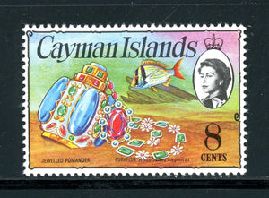 Cayman Islands Scott #336b MNH Fish 8c WMK 373 CV$8+